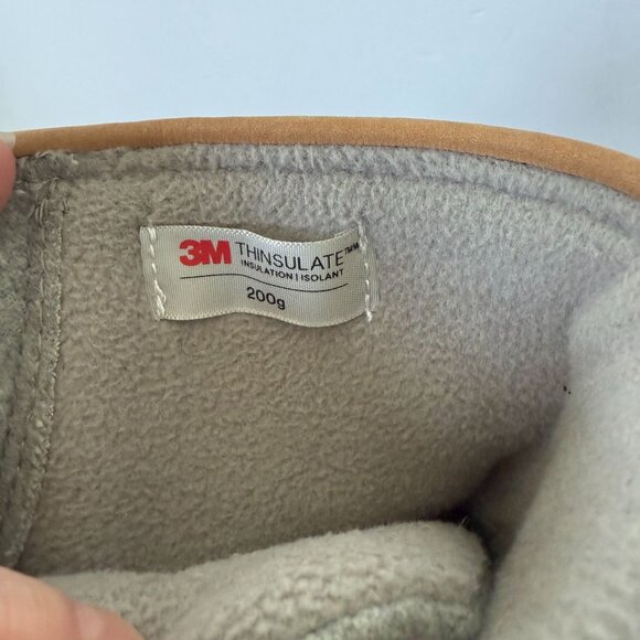 Sperry Womens Duck Boots 3M Thinsulate Insulation Size 10M Gray Tan Wool - Picture 2 of 11